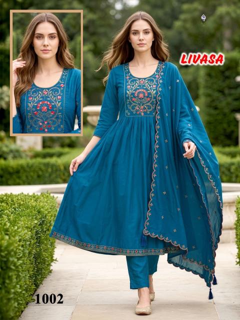 Desi kudi livasa 3pcs wholesale kurti shops in secunderabad